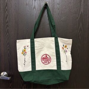 Large Trader Joe’s Tote Bag - Green